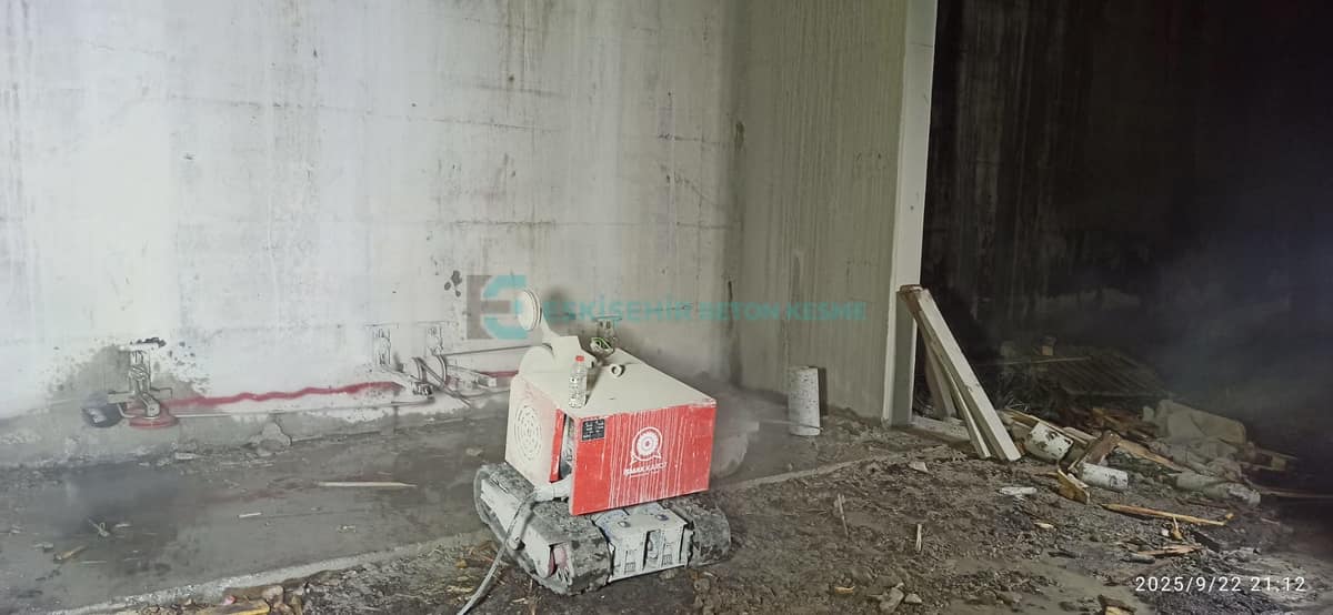 Odunpazarı Beton Kesme — ekipman ve çalışma düzeni