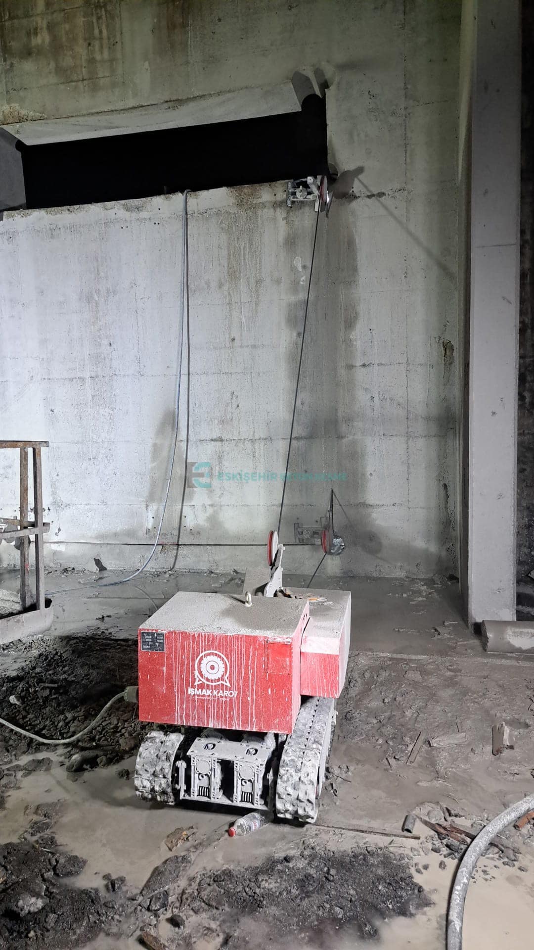 Seyitgazi Beton Kesme ve Karot Delme — saha uygulaması