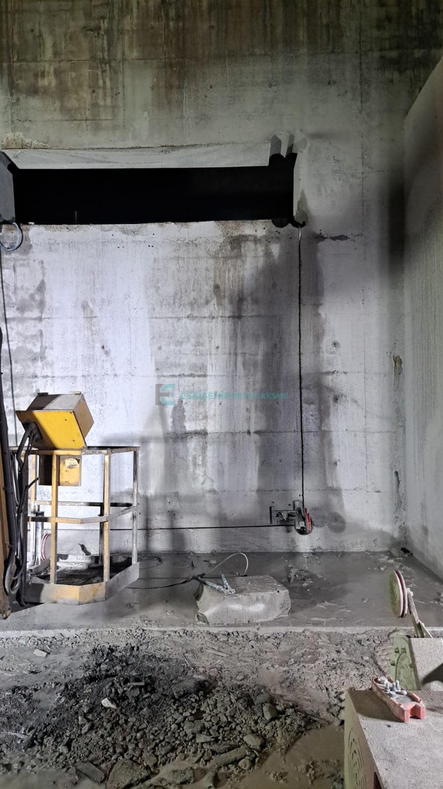 Mihalıççık Beton Kesme ve Karot Delme — saha uygulaması