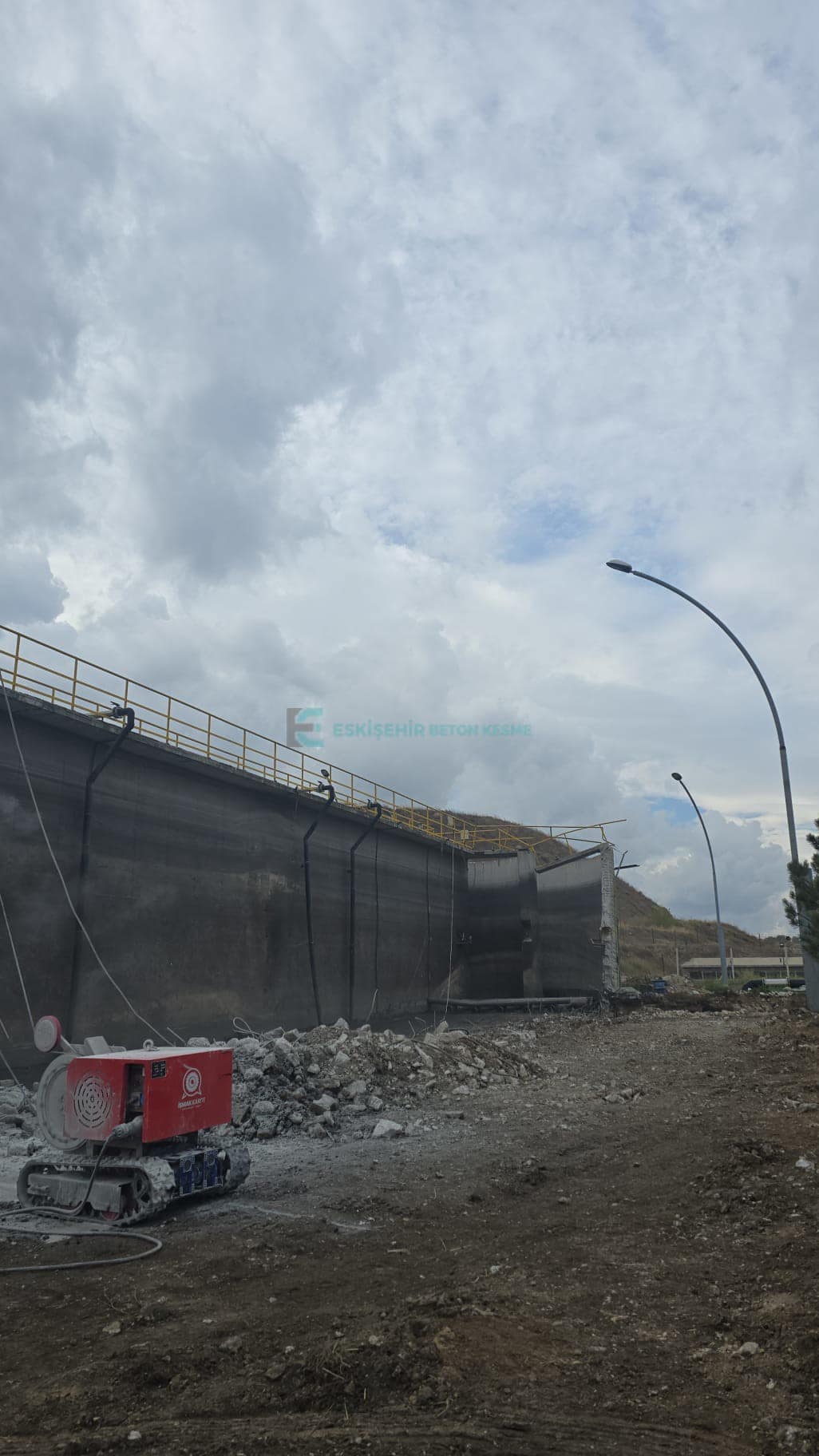 Beylikova Beton Kesme ve Karot Delme — saha uygulaması