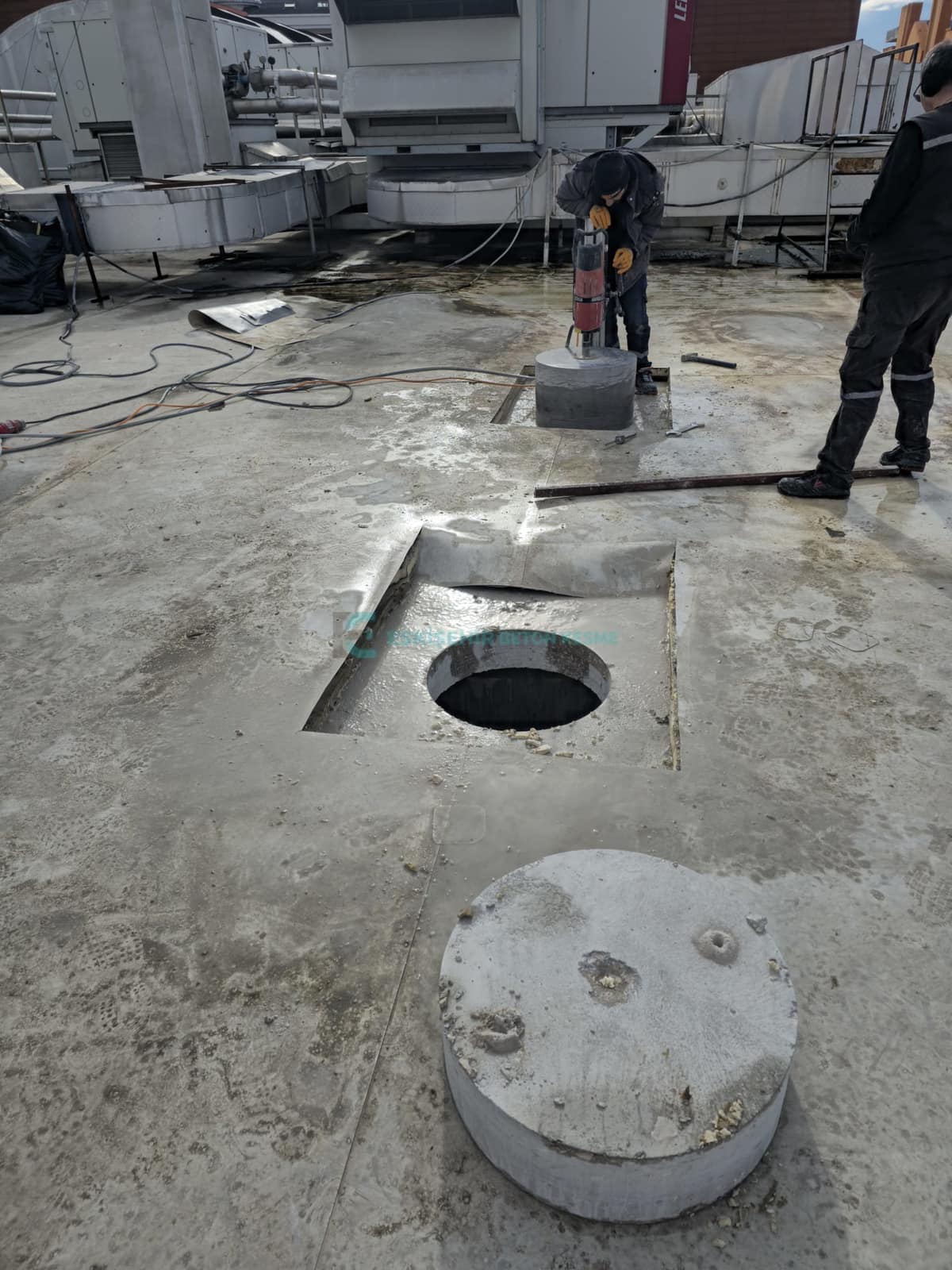 Mahmudiye Beton Kesme, Karot Delme ve Beton Kırma — ekipman ve çalışma düzeni